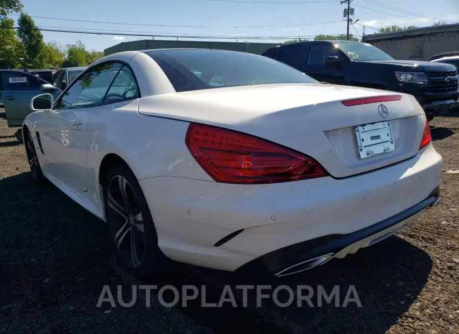 MERCEDES-BENZ SL 450 2017 vin WDDJK6GA6HF046463 from auto auction Copart