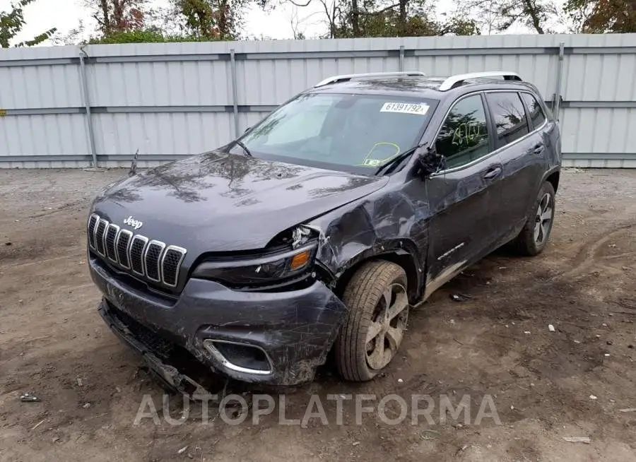 JEEP CHEROKEE L 2019 vin 1C4PJMDX7KD394277 from auto auction Copart