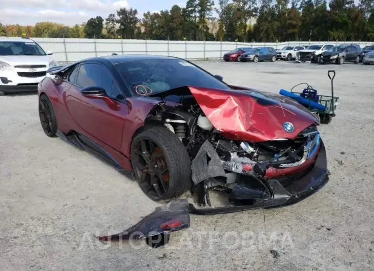 BMW I8 2020 vin WBY2Z4C06L7F89439 from auto auction Copart