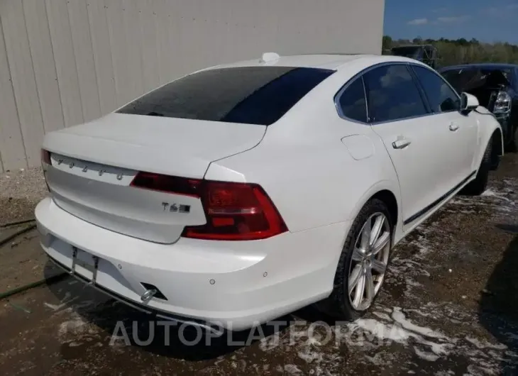 VOLVO S90 T6 INS 2018 vin LVY992ML0JP007156 from auto auction Copart