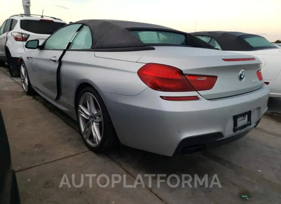 BMW 650 I 2017 vin WBA6F5C55HD996829 from auto auction Copart