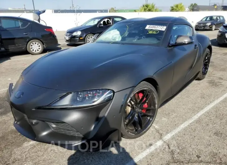 TOYOTA SUPRA BASE 2021 vin WZ1DB0C09MW035132 from auto auction Copart