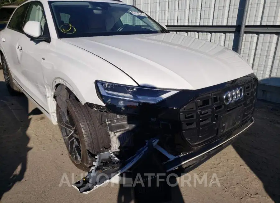 AUDI Q8 PREMIUM 2020 vin WA1EVAF19LD001636 from auto auction Copart