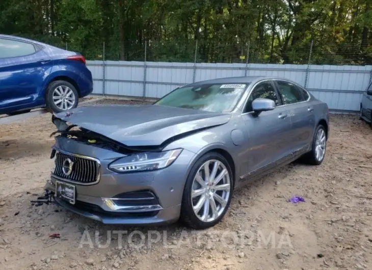 VOLVO S90 T8 INS 2018 vin LVYBR0AL3JP055308 from auto auction Copart