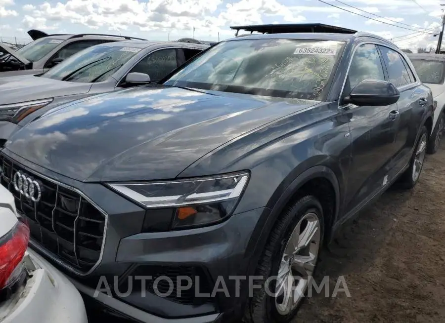 AUDI Q8 PREMIUM 2020 vin WA1EVAF18LD023840 from auto auction Copart