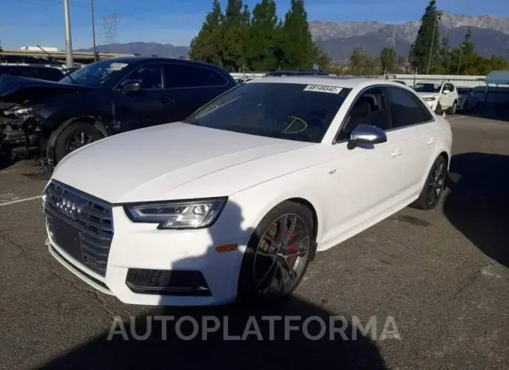 AUDI S4 PREMIUM 2018 vin WAUB4AF43JA001486 from auto auction Copart