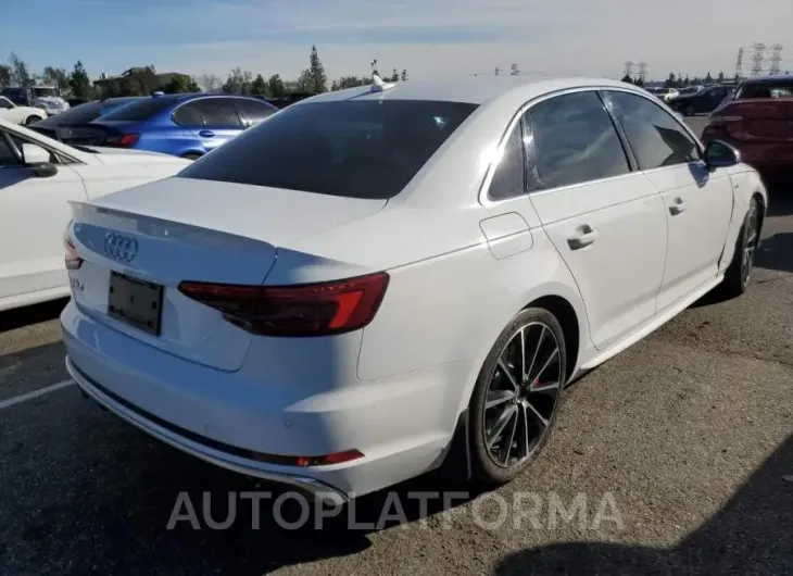 AUDI S4 PREMIUM 2018 vin WAUB4AF43JA001486 from auto auction Copart