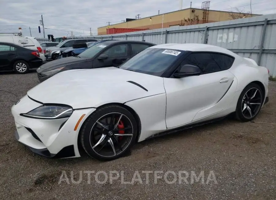 TOYOTA SUPRA BASE 2020 vin WZ1DB4C07LW025799 from auto auction Copart