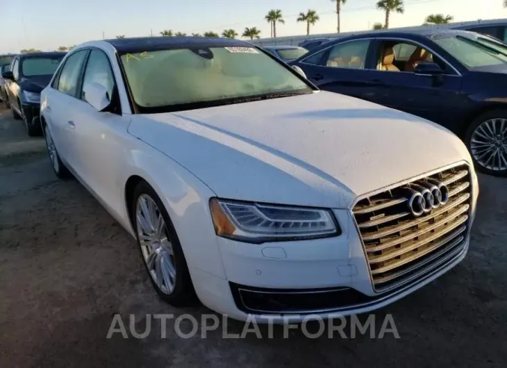 AUDI A8 L QUATT 2016 vin WAU34AFD6GN005330 from auto auction Copart