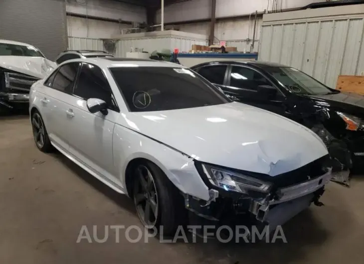 AUDI S4 PREMIUM 2018 vin WAUB4AF40JA231325 from auto auction Copart