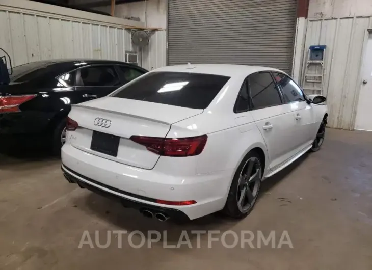 AUDI S4 PREMIUM 2018 vin WAUB4AF40JA231325 from auto auction Copart