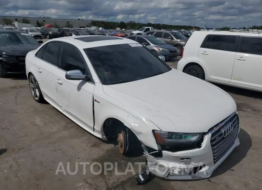 AUDI S4 PREMIUM 2016 vin WAUBGAFL3GA012656 from auto auction Copart