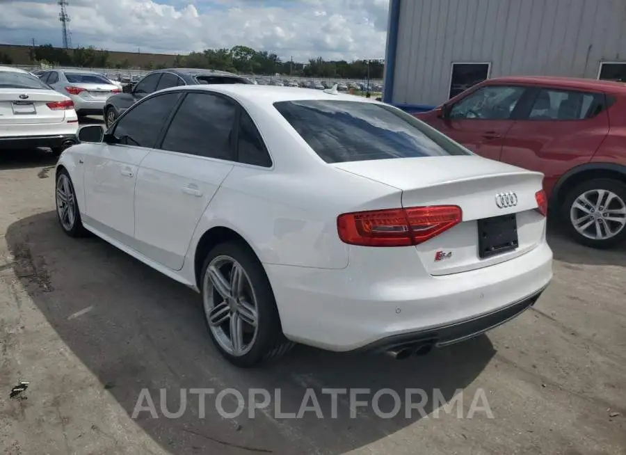 AUDI S4 PREMIUM 2016 vin WAUBGAFL3GA012656 from auto auction Copart