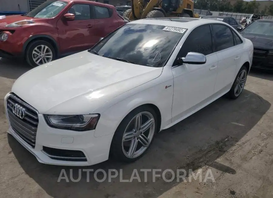 AUDI S4 PREMIUM 2016 vin WAUBGAFL3GA012656 from auto auction Copart