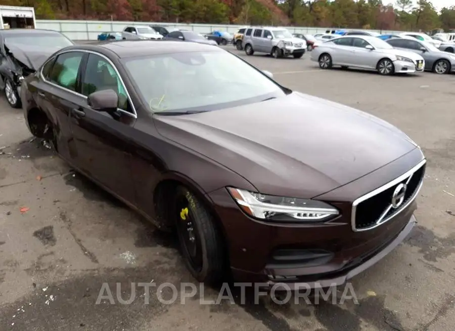 VOLVO S90 T5 MOM 2018 vin LVY982MK8JP027147 from auto auction Copart