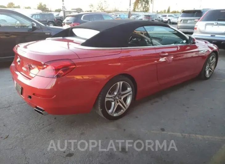 BMW 650 I 2016 vin WBA6F5C51GD996714 from auto auction Copart