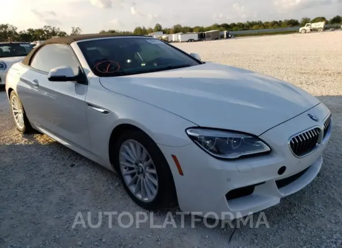 BMW 640 XI 2018 vin WBA6F3C58JD994938 from auto auction Copart