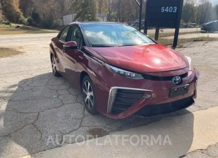 TOYOTA MIRAI 2017 vin JTDBVRBD7HA001733 from auto auction Copart