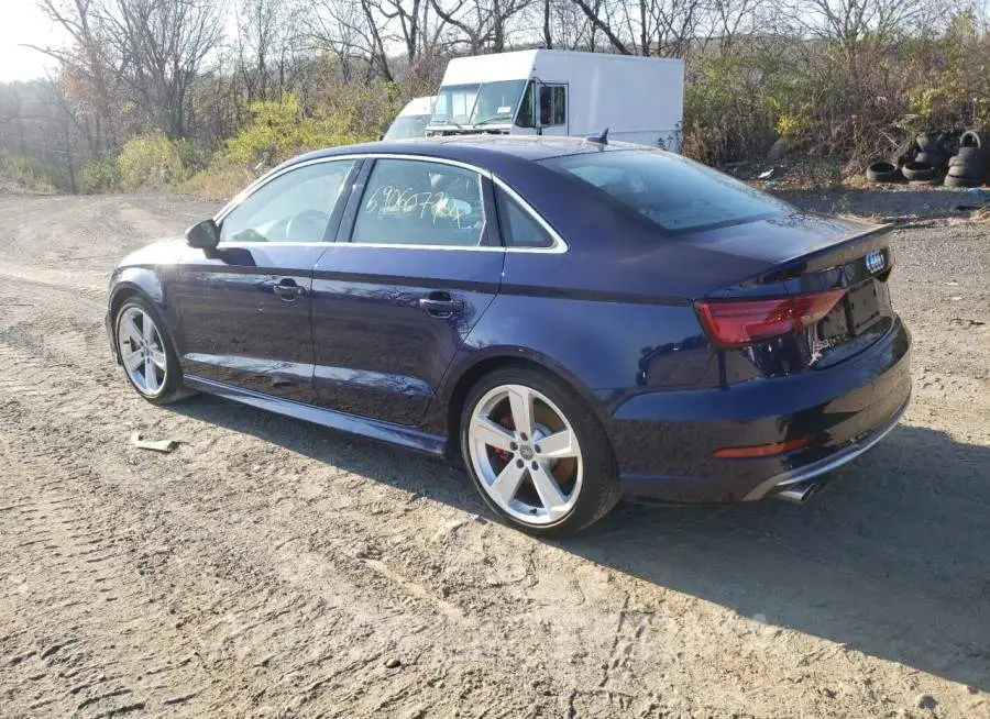 AUDI S3 PRESTIG 2018 vin WAUF1GFF9J1087935 from auto auction Copart