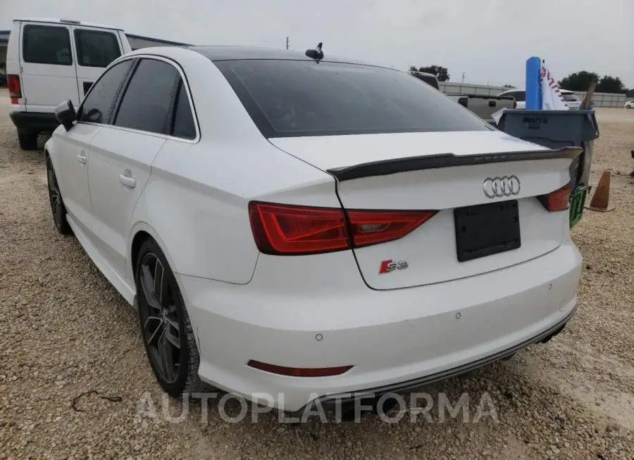 AUDI S3 PRESTIG 2015 vin WAUFFGFF6F1127803 from auto auction Copart