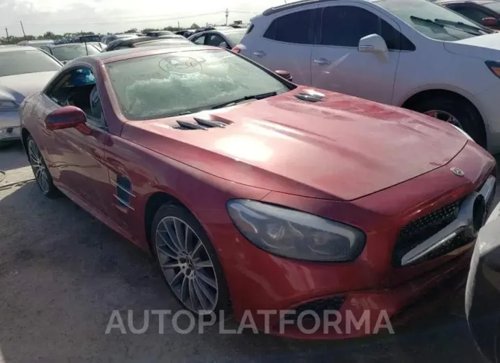 MERCEDES-BENZ SL 550 2018 vin WDDJK7DAXJF051603 from auto auction Copart