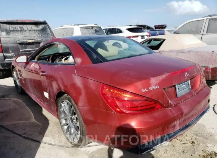 MERCEDES-BENZ SL 550 2018 vin WDDJK7DAXJF051603 from auto auction Copart