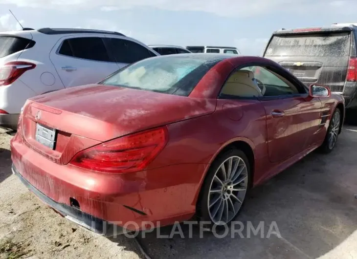 MERCEDES-BENZ SL 550 2018 vin WDDJK7DAXJF051603 from auto auction Copart