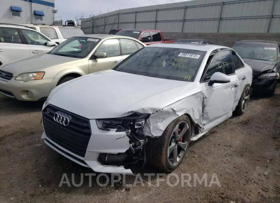 AUDI S4 PRESTIG 2018 vin WAUC4AF48JA215149 from auto auction Copart