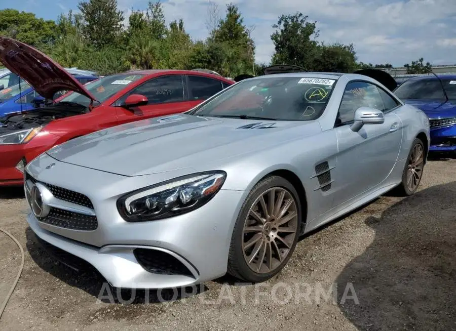 MERCEDES-BENZ SL 450 2018 vin WDDJK6GA3JF051304 from auto auction Copart