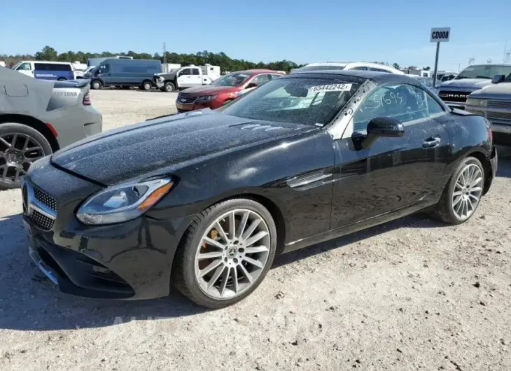 MERCEDES-BENZ SLC 300 2018 vin WDDPK3JA4JF154457 from auto auction Copart