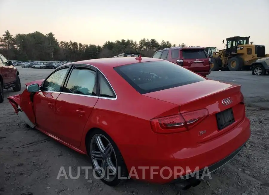 AUDI S4 PRESTIG 2015 vin WAUMGAFL6FA048932 from auto auction Copart