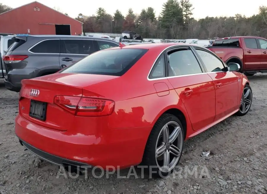 AUDI S4 PRESTIG 2015 vin WAUMGAFL6FA048932 from auto auction Copart