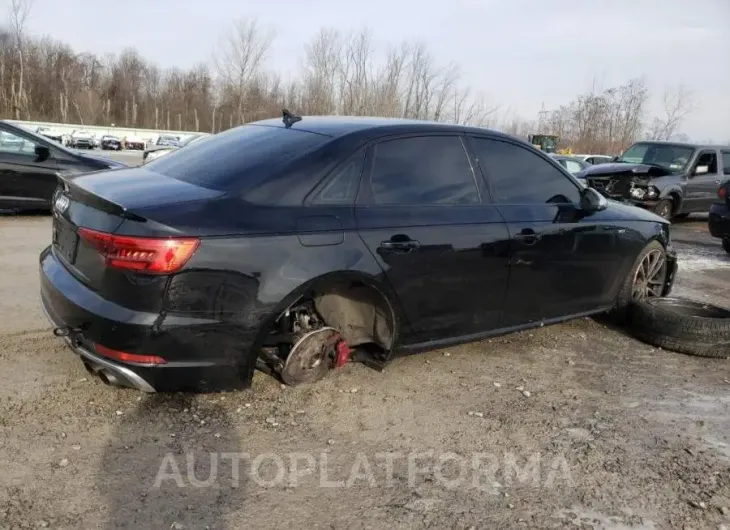 AUDI S4 PREMIUM 2018 vin WAUB4AF46JA003247 from auto auction Copart