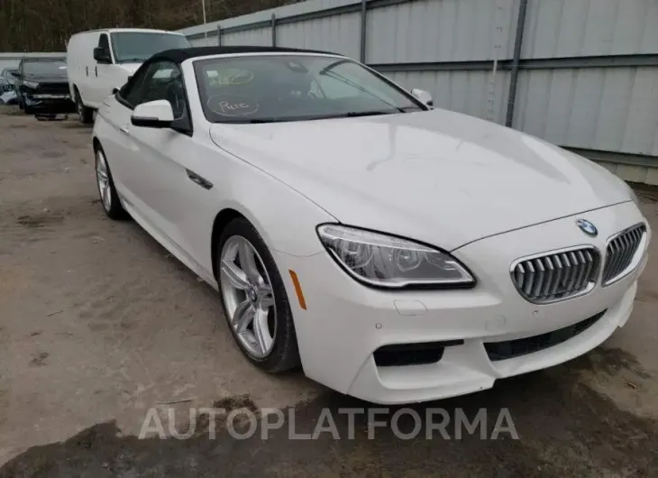 BMW 650 I 2018 vin WBA6F5C55JD997243 from auto auction Copart