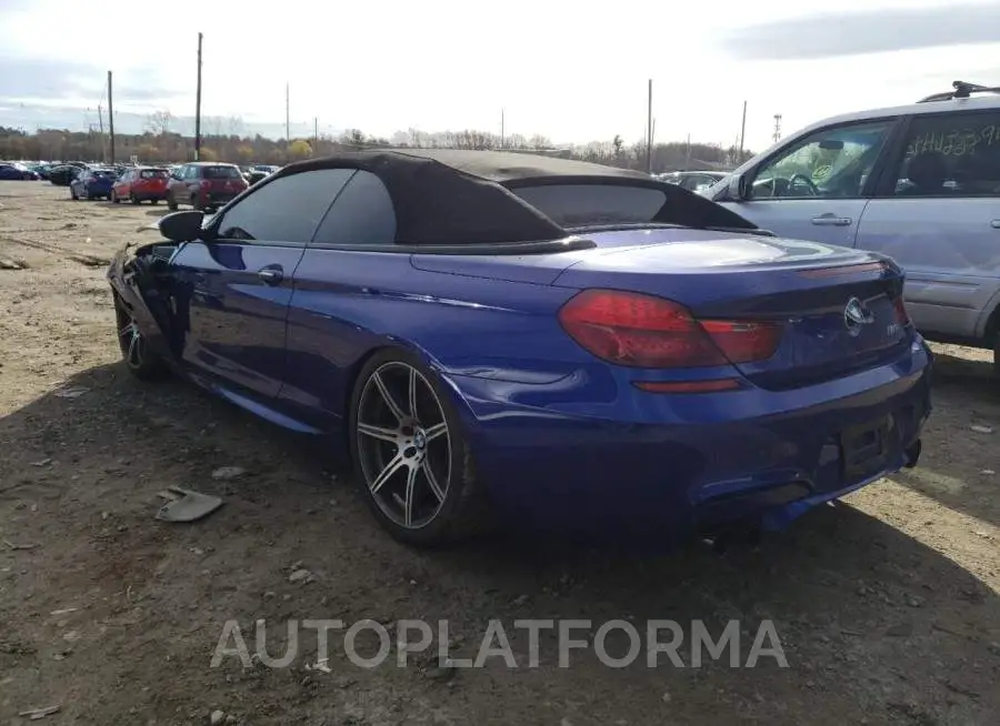 BMW M6 2016 vin WBS6G9C56GD932216 from auto auction Copart