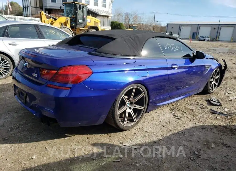 BMW M6 2016 vin WBS6G9C56GD932216 from auto auction Copart