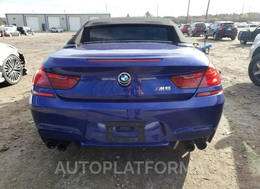 BMW M6 2016 vin WBS6G9C56GD932216 from auto auction Copart