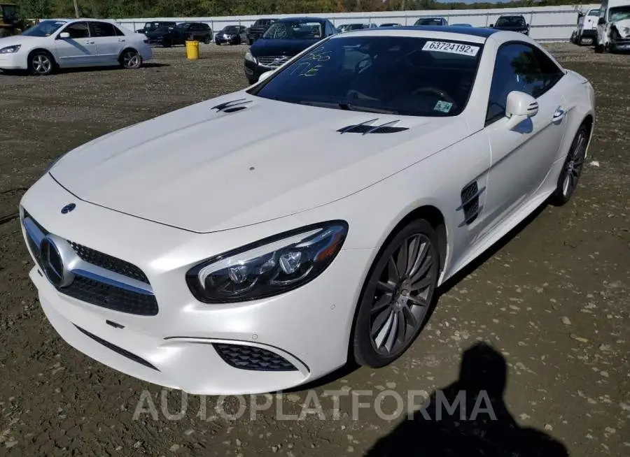 MERCEDES-BENZ SL 550 2019 vin WDDJK7DA7KF057473 from auto auction Copart