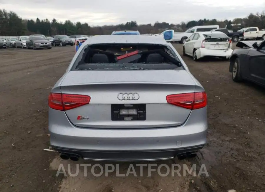 AUDI S4 PREMIUM 2016 vin WAUDGAFL2GA005321 from auto auction Copart