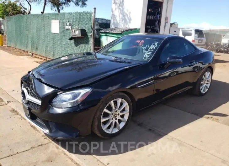 MERCEDES-BENZ SLC 300 2019 vin WDDPK3JA8KF164331 from auto auction Copart