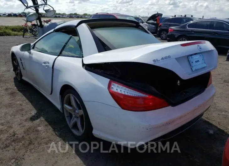 MERCEDES-BENZ SL 400 2015 vin WDDJK6FAXFF030801 from auto auction Copart