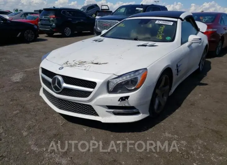 MERCEDES-BENZ SL 400 2015 vin WDDJK6FAXFF030801 from auto auction Copart