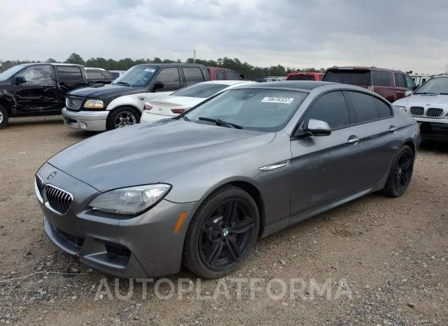 BMW 640 I GRAN 2016 vin WBA6D0C50GD927781 from auto auction Copart