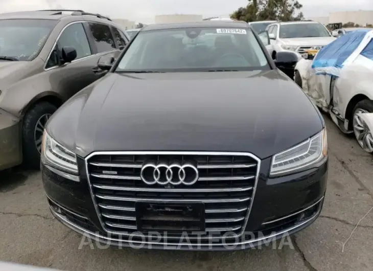 AUDI A8 L QUATT 2015 vin WAU32AFDXFN001771 from auto auction Copart