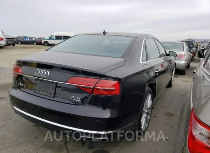 AUDI A8 L QUATT 2015 vin WAU32AFDXFN001771 from auto auction Copart