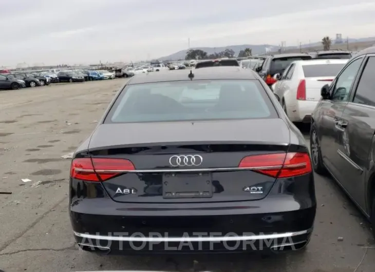 AUDI A8 L QUATT 2015 vin WAU32AFDXFN001771 from auto auction Copart