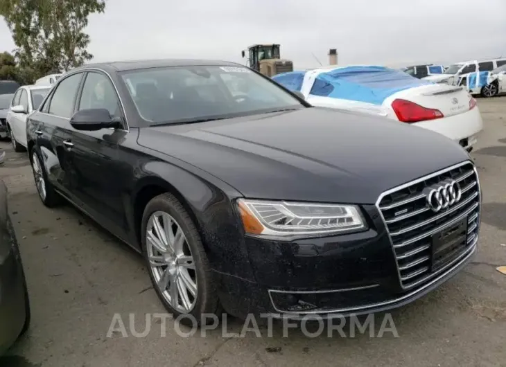 AUDI A8 L QUATT 2015 vin WAU32AFDXFN001771 from auto auction Copart