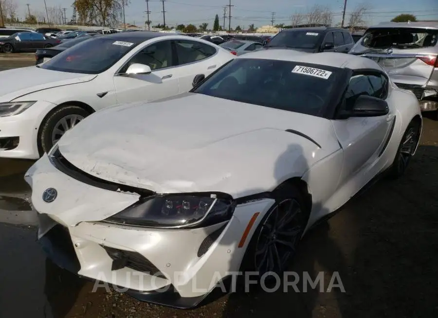 TOYOTA SUPRA 2022 vin WZ1DB2C08NW052968 from auto auction Copart