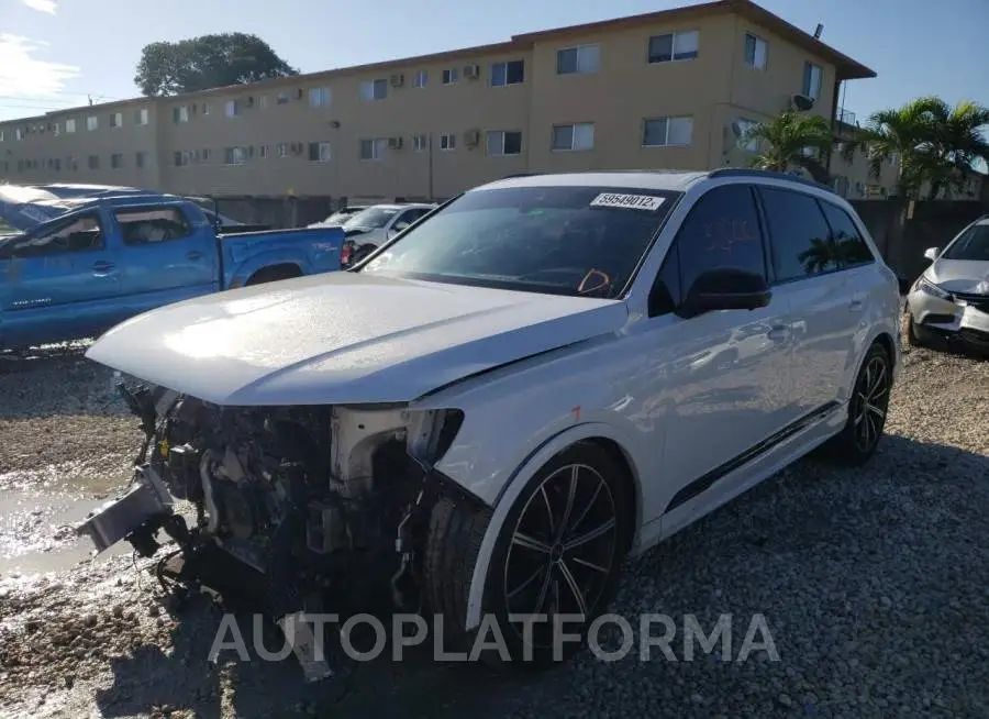 AUDI SQ7 PRESTI 2021 vin WA1VWBF74MD020216 from auto auction Copart