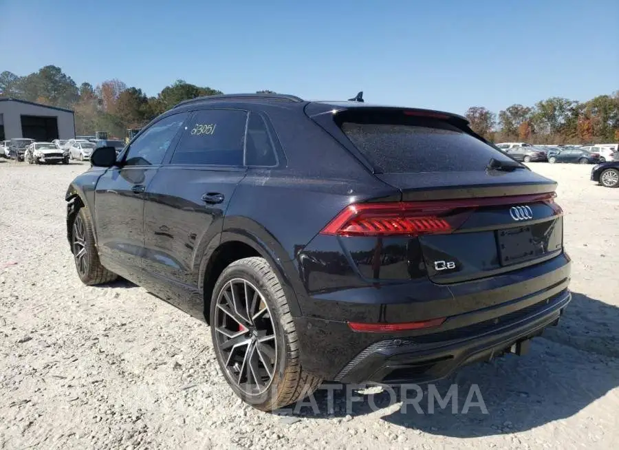 AUDI Q8 PRESTIG 2020 vin WA1FVAF19LD021387 from auto auction Copart